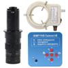 1080P 48MP HDMI USB Industrial Electronic Digital Microscope Camera For 180X C-Mount Lens Whit 56-LED Adjustable Ring Light view 1