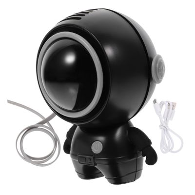 PRETYZOOM Hanging Neck Fan Rechargeable Astronaut Portable Cooling Fan for Summer Dual Gear Lanyard Usb Design Lightweight for Women for Outdoor Use