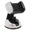 Homoyoyo Bling Car Phone Mount Holder for Dashboard Air Vent Rhinestone Design Compatible with Smartphones Easy Installation view 1