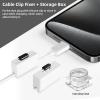 2 Pack USB C Anti Dust Plugs, Wired Earbuds,Magnetic 3.5mm Plug in Audio Jack Earphone,Noise Canceling HiFi in Ear Headset for Chromebook PC Laptop 3.5 mm Corded Headphones for Samsung Galaxy A15 5G view 4