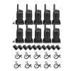 Retevis RT68 Walkie Talkie(10 Pack) Bundle with Earpiece(10 Pack),2 Way Radios Rechargeable with USB Charging Base and Adapter,Retevis G-Type Walkie Talkie Earpiece with Mic view 1