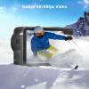 AKASO Brave 7 Action Camera 4K30FPS 20MP with 256GB U3 MicroSDXC Memory Card, Waterproof Camera with Touch Screen IPX8 33FT EIS 2.0 Zoom Support External Mic Voice Control with 2X 1350mAh Batteries view 2