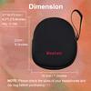 On-Ear Headphones Headset Storage Bag, Lightweight Headphone Case Soft Neoprene Cover Travel Carrying Pouch for Foldable JBL Tune 500BT 510BT 660NC 600BTNC Sony MDR-ZX100 ZX110 110NC WH-CH500 510 520 view 2