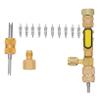PartyKindom 1set Professional Valve Core Remover Tool for Dual Installer for Systems Quick Assembly and Disassembly Saving Design Kit view 1