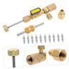 PartyKindom 1set Professional Valve Core Remover Tool for Dual Installer for Systems Quick Assembly and Disassembly Saving Design Kit view 2