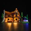 BrickBling LED Light Compatible with Lego Snow White and The Seven Dwarfs' Cottage, Creative Lighting Compatible with Lego 43242 (No Model Set) view 2