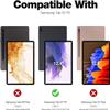 ALILANG Case for Samsung Galaxy Tab S7 FE 12.4 Inch Case 2021 (SM-T730/T736) with Stylus, Shockproof Folding Stand Cover for Galaxy Tab S7 FE Case-Purple Rose view 2