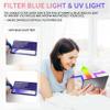 Peslv 2 Pack Like Paper Screen Protector for iPad 10th 2022 10.9" & iPad 11th A16 2025 11", Matte Anti Glare PET Film/Blue Light Filter Eye Protection Cover/Drawing & Writing Feel Like on Paper view 4