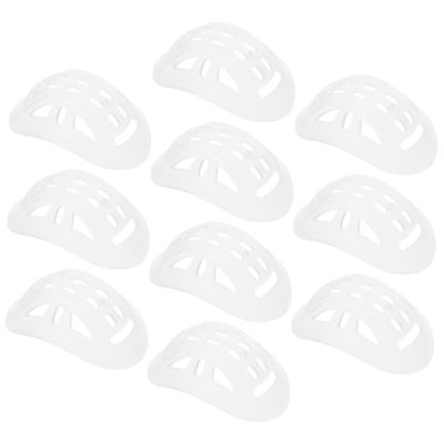 Gatuida 10pcs Helmet Chin Pads Ergonomic Chin Cups for Hard Hats Comfortable and Breathable Design for Safety Helmets Material for Motorcycle