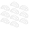 Gatuida 10pcs Helmet Chin Pads Ergonomic Chin Cups for Hard Hats Comfortable and Breathable Design for Safety Helmets Material for Motorcycle view 1