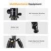 K&F CONCEPT Camera Tripod72" Aluminum Tripod for Camera, Lightweight and Foldable Travel Tripod with Remote & Extra Quick Release Plate, Professional Camera Tripod Monopod for DSLR Camera and Phone. view 4