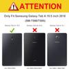 Case for Samsung Galaxy Tab A 10.5 2018Slim Fit Foldable Standing Cover Case with Auto Sleep/Wake for Samsung Galaxy Tab A 10.5 2018(SM-T590/T595)Moth Moon view 2