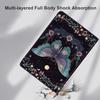 Case for Samsung Galaxy Tab A 10.5 2018Slim Fit Foldable Standing Cover Case with Auto Sleep/Wake for Samsung Galaxy Tab A 10.5 2018(SM-T590/T595)Moth Moon view 3