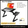Adjustable Laptop Desk Stand Portable Aluminum Computer Laptop Desk Desk Stand with Mouse Pad (Color : E) (D) view 3
