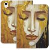 Dolrlasin Golden Hair Tears Case for iPad iPad Mini 5/4/3/2/1(7.9- Inch) iPad Mini 6 (8.3-inch, 2021) with Pencil Holder, Protective Case with Soft TPU Back, Auto Sleep/Wake Cover view 1