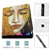Dolrlasin Golden Hair Tears Case for iPad iPad Mini 5/4/3/2/1(7.9- Inch) iPad Mini 6 (8.3-inch, 2021) with Pencil Holder, Protective Case with Soft TPU Back, Auto Sleep/Wake Cover view 3