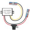YBBOTT DC 10V-60V Step Down to 5V 5A 25W DC Buck Converter 12V 24V 36V 48V to 5V Power Transformer Reducer Compatible with Vehicle Car Truck Volt view 1