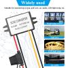 YBBOTT DC 10V-60V Step Down to 5V 5A 25W DC Buck Converter 12V 24V 36V 48V to 5V Power Transformer Reducer Compatible with Vehicle Car Truck Volt view 4