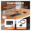 XOIIIQND HDMI switcher Two in and one Out kvm Screen Cutter 4K high Definition Shared Mouse Keyboard 4 USB Devices (Color : HDMI cable2 Set, Size : HDMI) view 3