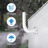 [4 Pack] Universal Wireless Bridge Bracket Mount, Pole and Wall-Mounted Mount for Wireless Bridge Point to Point Outdoor AP Access Point Client Bridge CPE, Antenna Mount view 4