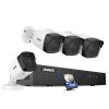 ANNKE PoE IP Cameras for Home Security with 4TB HDD, 8 Channel 4 Security Cameras, H.265+ NVR 8MP Super HD, IP67 Indoor Outdoor Wired Surveillance Camera Systems, 100ft Night Vision, Motion Detection view 1