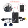 EustomA 2.5X Binocular Loupes with 3W LED Light Optical Glass Magnifier Waist Hanging Type Light Clip on Lamp DY-004 (Black) view 2