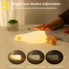 Daixinde Lying Flat Duck Night Light, Squishy Duck Lamp with Tap Control, 30-Min Auto-Off Timer, Rechargeable Silicone Bedside Lamp for Kids Adults, [Mothers Day Gifts] view 2