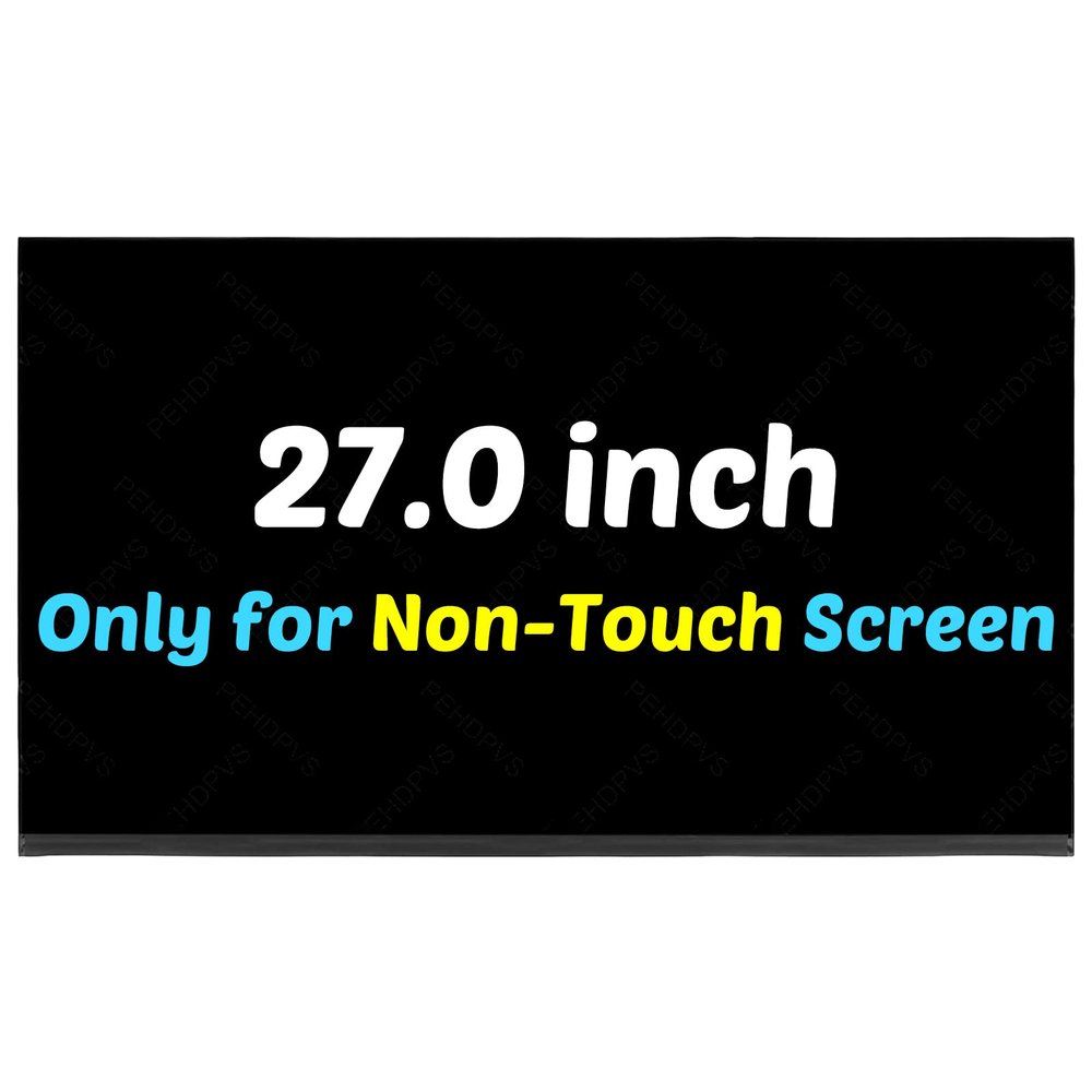 PEHDPVS Replacement for LM270WR5-SSC1 LM270WR5 (SS)(C1) 3840x2160 27 Inch LCD Screen Display Assembly Panel (Only for Non-Touch Version)