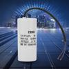 2Pcs CBB60 Run Capacitor, Wire 250VAC 120uF 50/60Hz Capacitor for Motor Air Compressor view 3