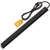 12 Outlet Long Power Strip Surge Protector with 2100 Joules, 3FT Power Cord, Wide Spaced Outlet Power Bar, Overload Protection Switch, Industrial Heavy Duty for Work Bench, Shop, Garage (Black) view 1