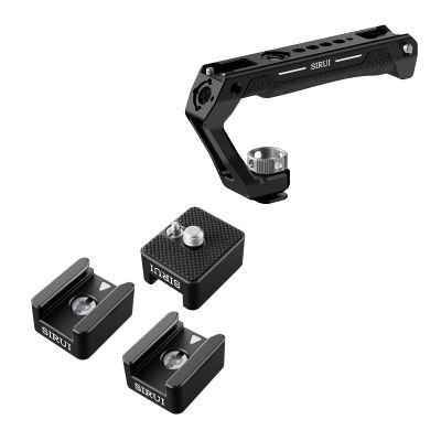 SIRUI Cold Shoe Mount Camera Top Handle and 3 Pack Camera Cold Shoe Mount Adapter Bundle