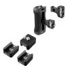 SIRUI Side Handle with ARRI Locating and Dual 1/4" Screw Mount Optional and 3 Pack Camera Cold Shoe Mount Adapter Bundle view 1