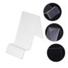 Hemobllo 5pcs Acrylic Phone Display Stand Label Holder for Retail Store Lightweight Cellphone Support Modern Design for Use view 3