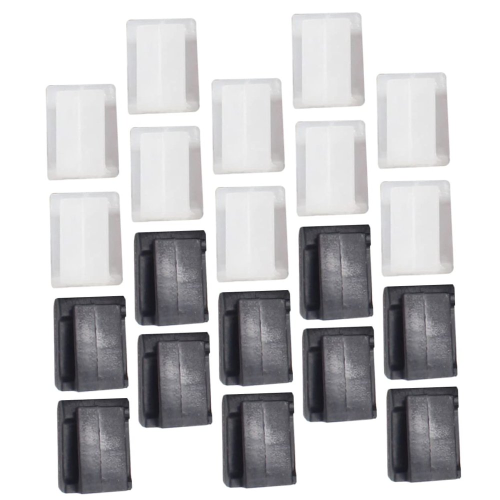 100pcs Wire Retaining Clips Self Adhesive Cable Tie Base Holders Cord Holders for Cables Adhesive-backed Mounts Reusable Ties