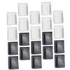 100pcs Wire Retaining Clips Self Adhesive Cable Tie Base Holders Cord Holders for Cables Adhesive-backed Mounts Reusable Ties view 1