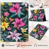 for Kindle 10th Generation 2019 Case, Durable PU Leather Kindle Cover 10th Generation, Adjustable Stand with Auto Sleep/Wake Smart Cover (Not fit Kindle Oasis or Kindle 2022), Tropical Flower view 3