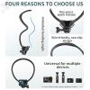 Magnetic Neck Cell Phone Holder for iPhone/Insta/Action/GoPro/Pocket,Hanging Neck Fixing Bracket,POV/Vlog Recording Necklace Lanyard Selfie Hand Free Neck Phone Mount Stand1138214 Standard view 3