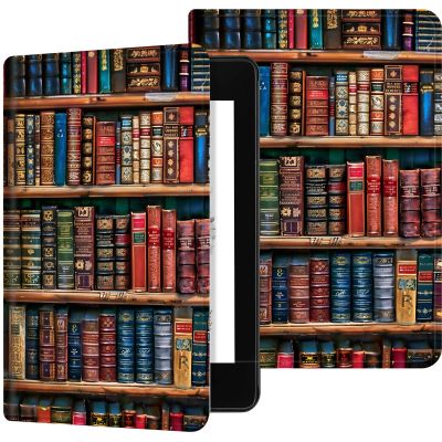 for Kindle 10th Generation 2019 Case, Durable PU Leather Kindle Cover 10th Generation, Adjustable Stand with Auto Sleep/Wake Smart Cover (Not fit Kindle Oasis or Kindle 2022), Books