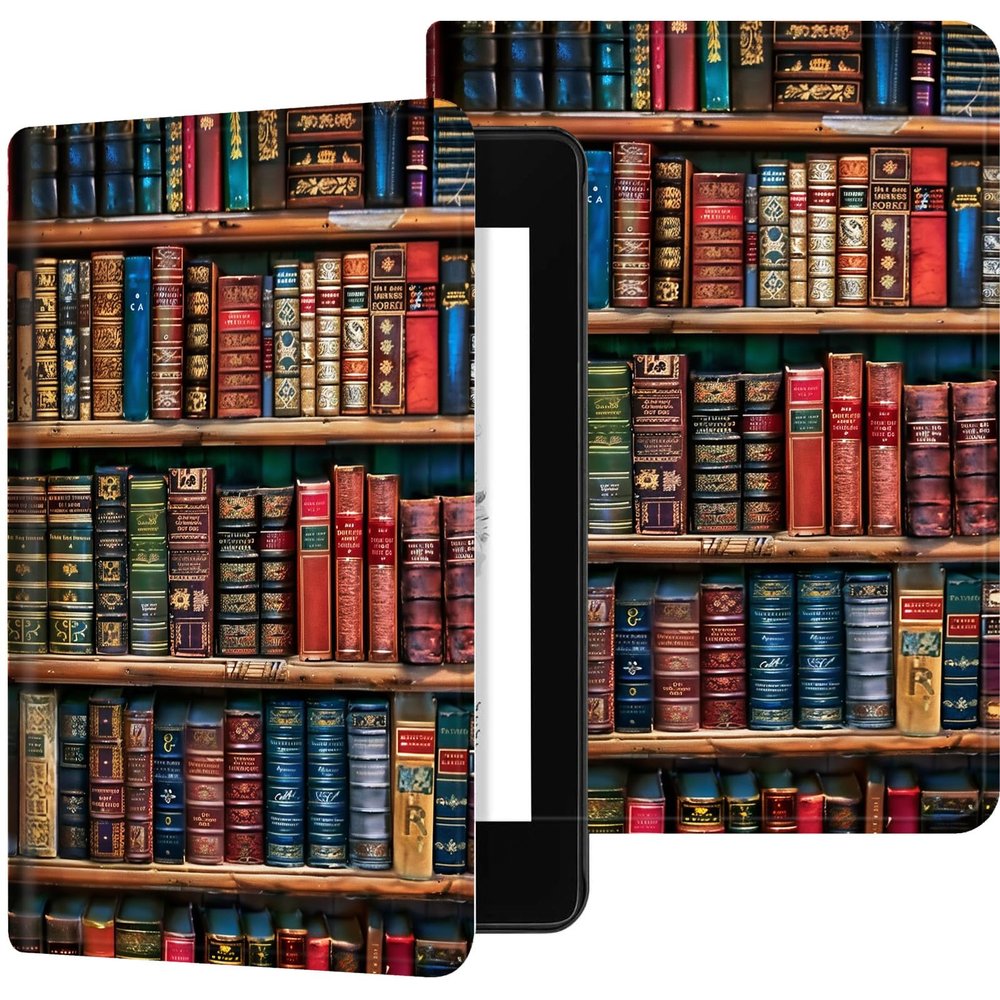 for Kindle 10th Generation 2019 Case, Durable PU Leather Kindle Cover 10th Generation, Adjustable Stand with Auto Sleep/Wake Smart Cover (Not fit Kindle Oasis or Kindle 2022), Books