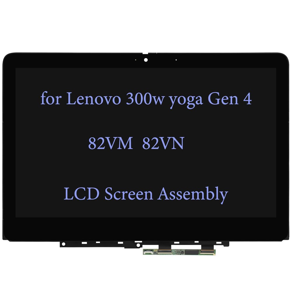 10 PCS ARUISIFX 11.6" Screen Replacement Compatible with Lenovo 300w Yoga Gen 4 LCD Display HD Touch Screen + Digitizer Assembly Bezel