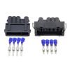 KOGORA Automotive Electrical connectors 4 Pin Car with Water/pro/of Connector Black O/y-gen Sen/;SOR with Terminal pl;/UG Male and Female DJ703+1A-3.5-11/21 4P(Male Plug,10 Sets) view 2