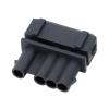 KOGORA Automotive Electrical connectors 4 Pin Car with Water/pro/of Connector Black O/y-gen Sen/;SOR with Terminal pl;/UG Male and Female DJ703+1A-3.5-11/21 4P(Male Plug,10 Sets) view 4