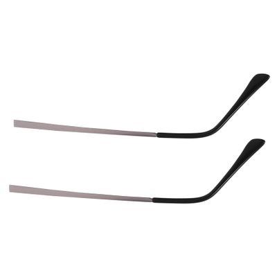 COOLHIYA 1pair Metal Glasses Arm Replacement Stylish Electroplated Eyeglasses Temples for Comfort and Durability for Sunglasses and Eyewear Repair