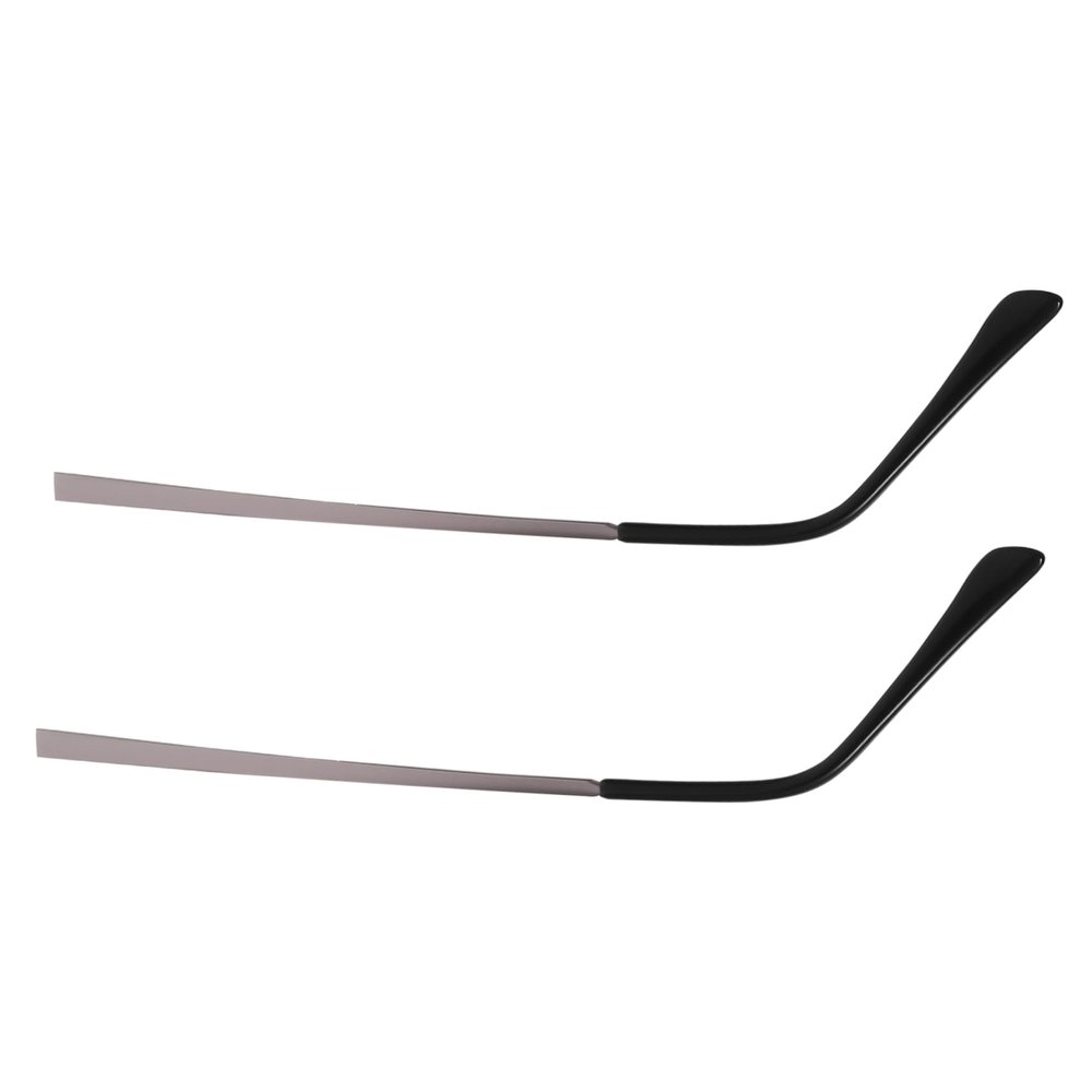 COOLHIYA 1pair Metal Glasses Arm Replacement Stylish Electroplated Eyeglasses Temples for Comfort and Durability for Sunglasses and Eyewear Repair