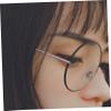 COOLHIYA 1pair Metal Glasses Arm Replacement Stylish Electroplated Eyeglasses Temples for Comfort and Durability for Sunglasses and Eyewear Repair view 4