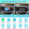 2+64GB Android Car Stereo for Hyundai Elantra 2015-2018 Wireless Carplay Android Auto, 9 Inch Touchscreen Car Radio GPS Navi WiFi Bluetooth Backup Camera FM RDS Radio EQ SWC view 2