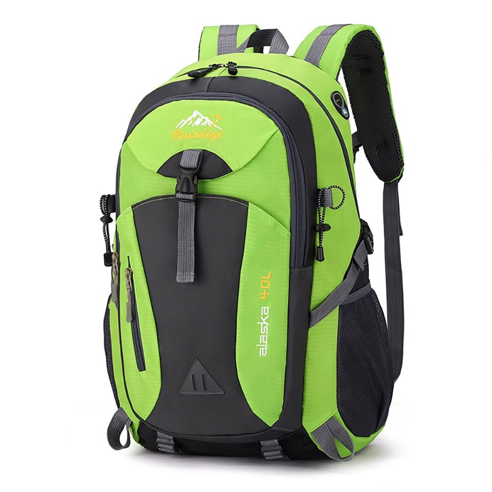 AIRITHIN Student Laptop Backpack, Durable Laptops Backpack with USB Port, Headphone Port, College Computer Bag Gift for Men&Women (standard version, green)
