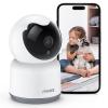 DirectNine Basics 3MP WiFi Smart Security Camera Black, 4.49 x 2.76 x 2.76 in view 2