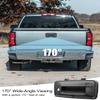 Backup Camera Tailgate Handle with Keyhole Fit for Chevrolet Chevy Silverado GMC Sierra 2014-2015 Replace 23128692, Rear View Camera Liftgate Latch Door Handle with Harness Black view 3