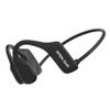 XIMAND Bone Conduction Headphones,IPX5 Open-Ear Wireless Bluetooth 5.3 Magnetic Charging with Mic, 6Hr Playtime, Waterproof Sweatproof Earphones for Sports, Running, Gym, Hiking, Cycling - Black view 1